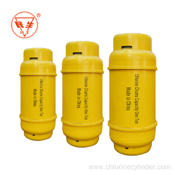 40L60L Welded Liquid Chorine cylinder with Valve